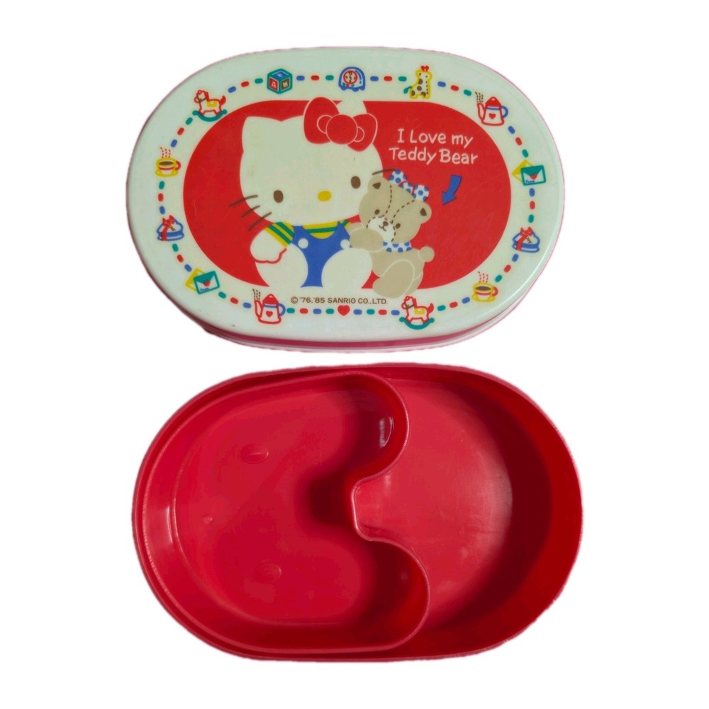 Hello Kitty Bento Bowls 1985 Sanrio Japan